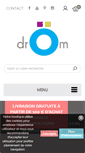 Mobile Screenshot of dromdesign.fr