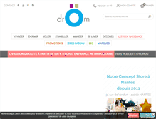Tablet Screenshot of dromdesign.fr